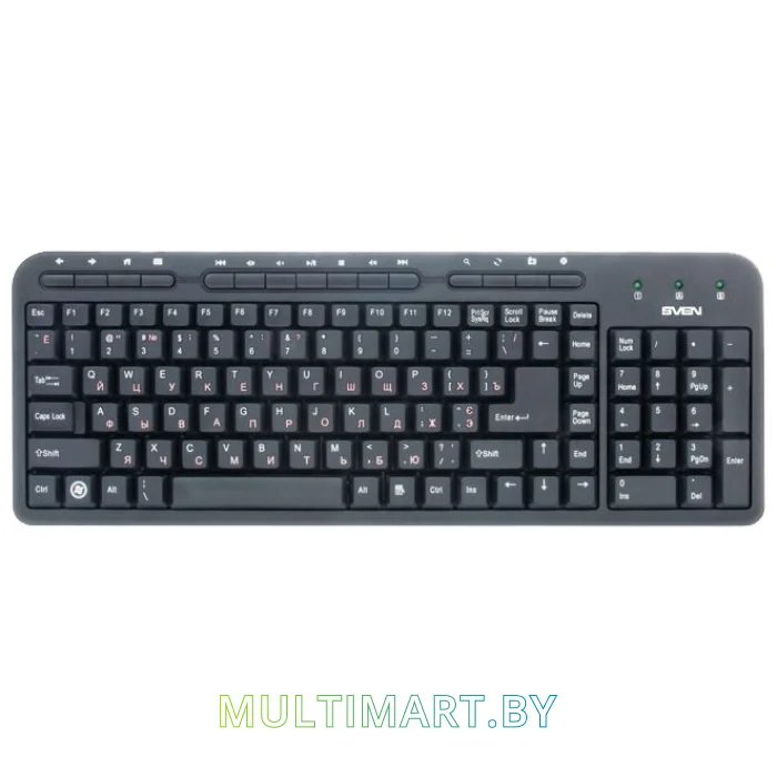 Клавиатура SVEN Standard 309M Black